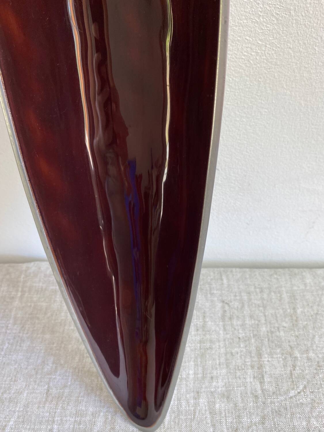 Large enamelled aluminium shuttle cup