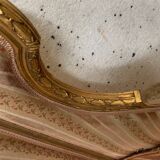 Louis xvi style shepherdess in gilded wood xx century