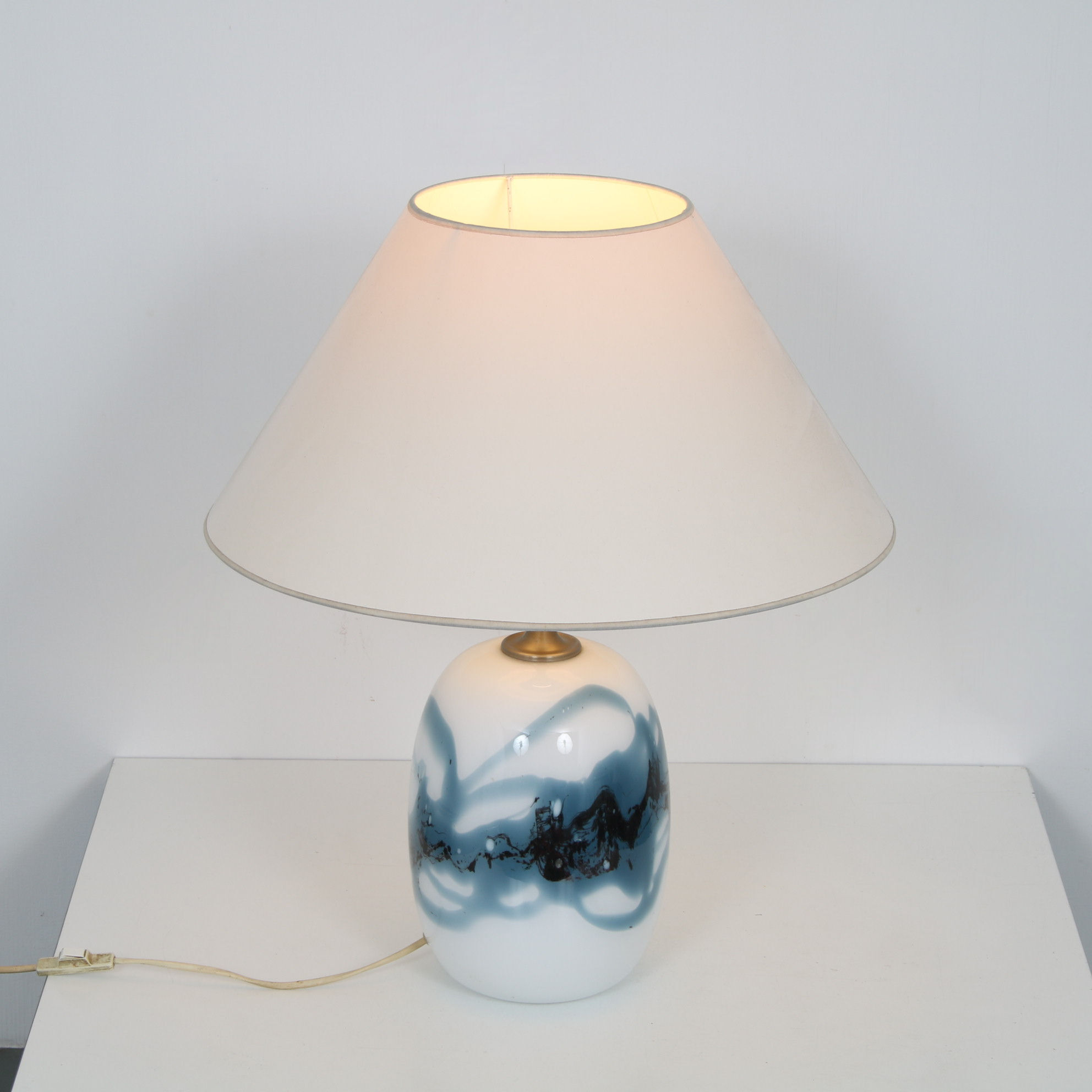 1970s Table lamp by Holmegaard in Denmark