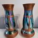 Paire de vases Jugendstil art nouveau