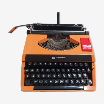 Vintage LogAbax typewriter 1970'