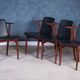 Vintage Teak Armchairs by Hans Olsen, Denmark, 1960s, Set of 4