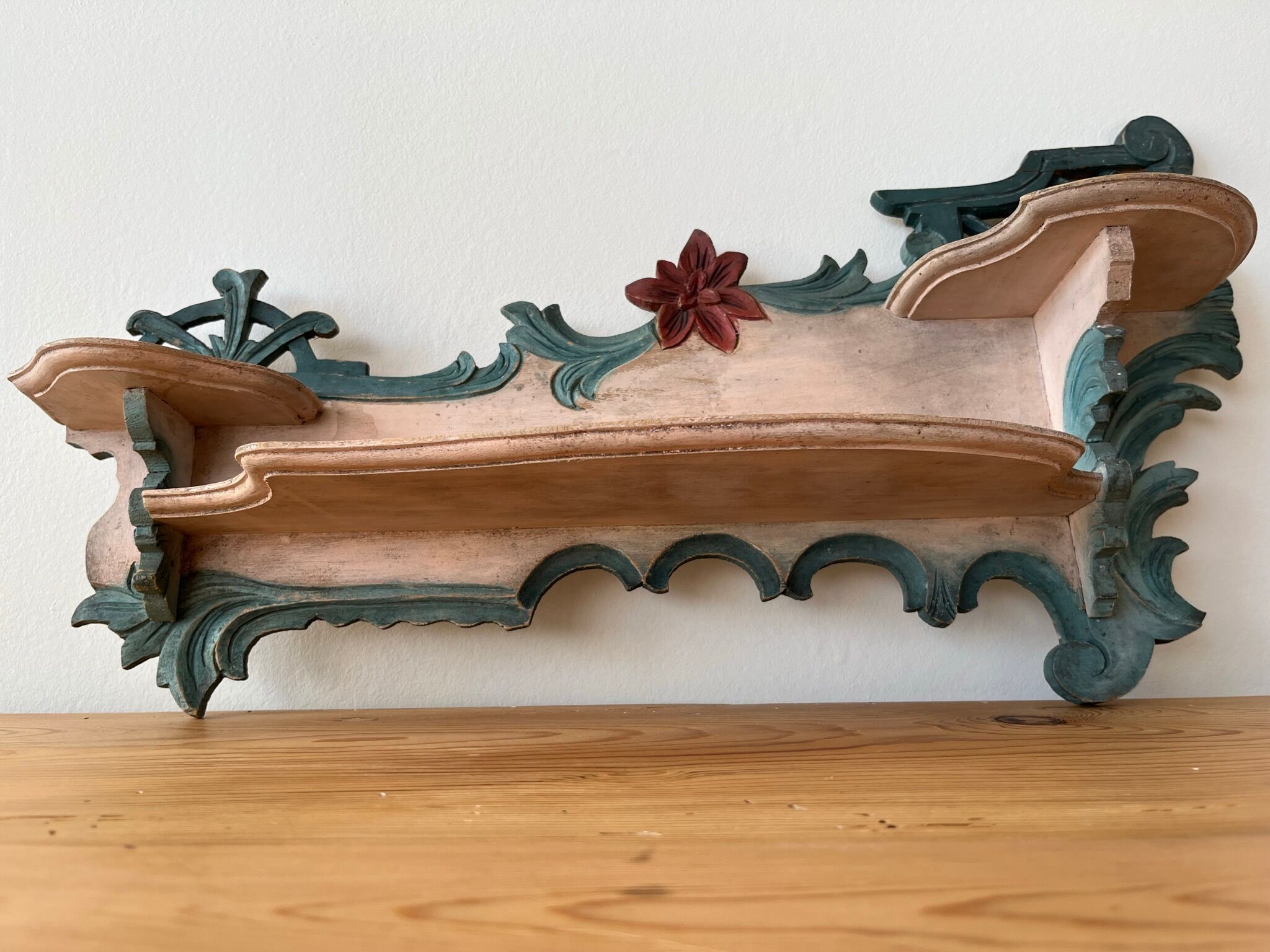 Old wall shelf