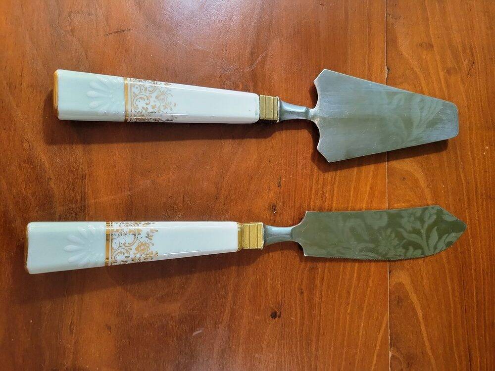 Limoges porcelain dessert service