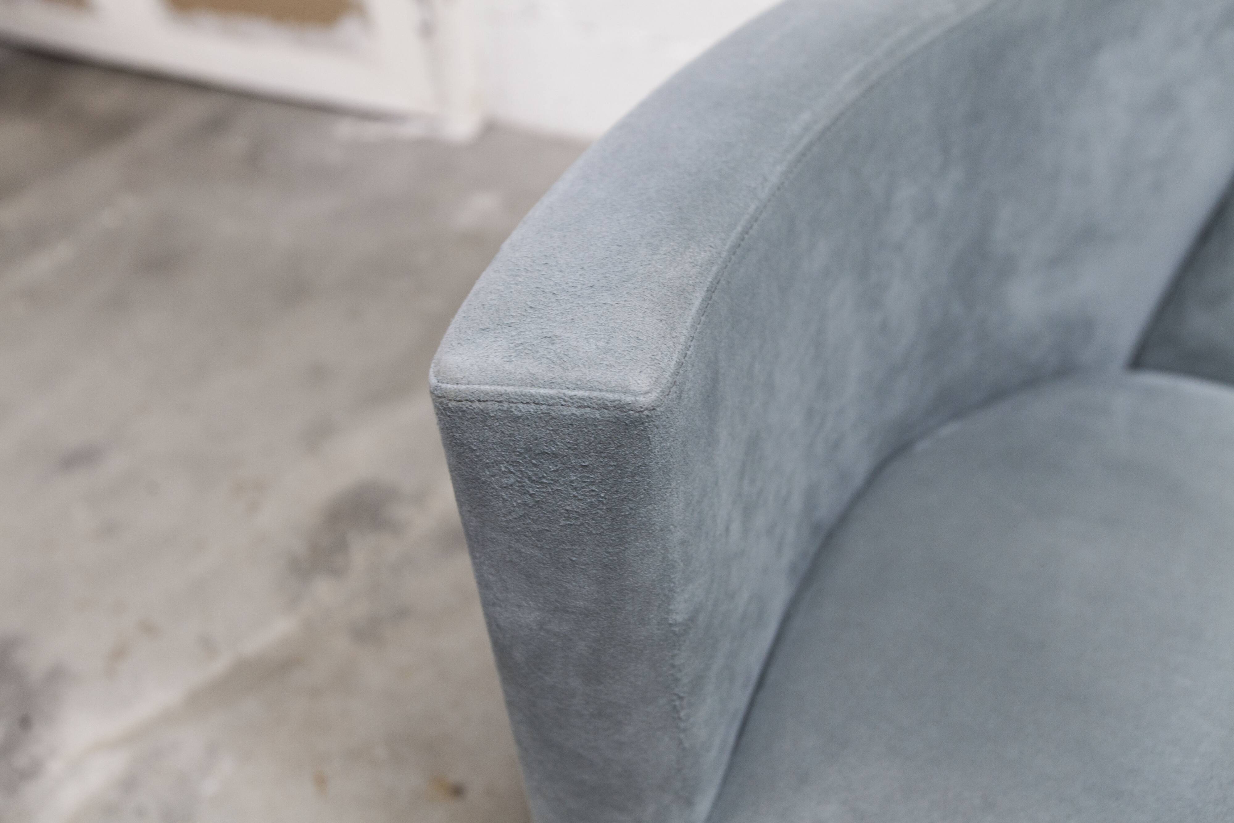 Negresco Sofa Design Bernard Massot for Neology France Moiré Velvet