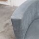 Negresco Sofa Design Bernard Massot for Neology France Moiré Velvet