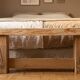 Banc en bois massif