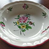 Deep dish "Fine street lamp" KG Lunéville