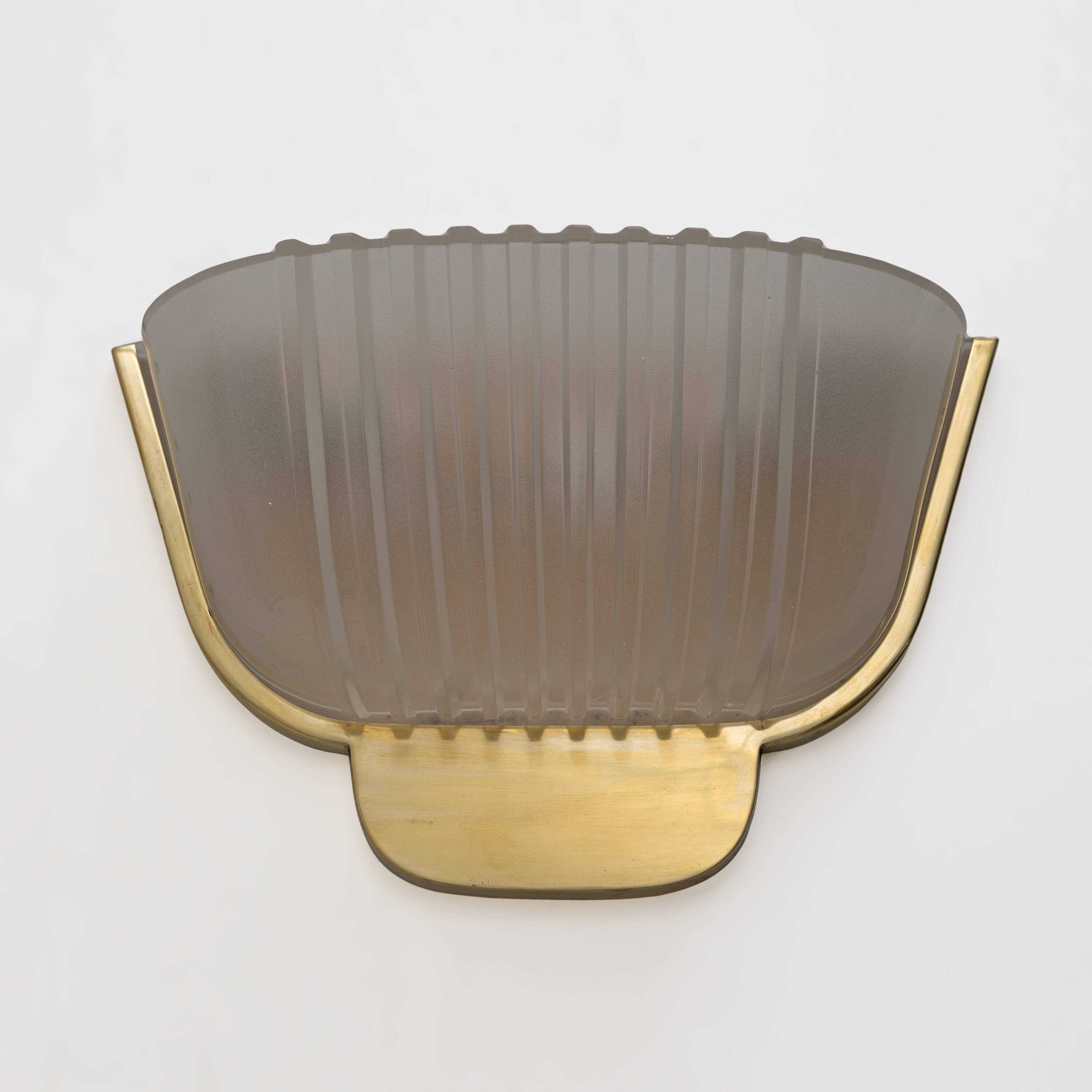 Pair of Art Deco Murano Glass Sconces Attributed to Archimede Seguso 1940s