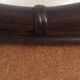 Braided rattan coffee table