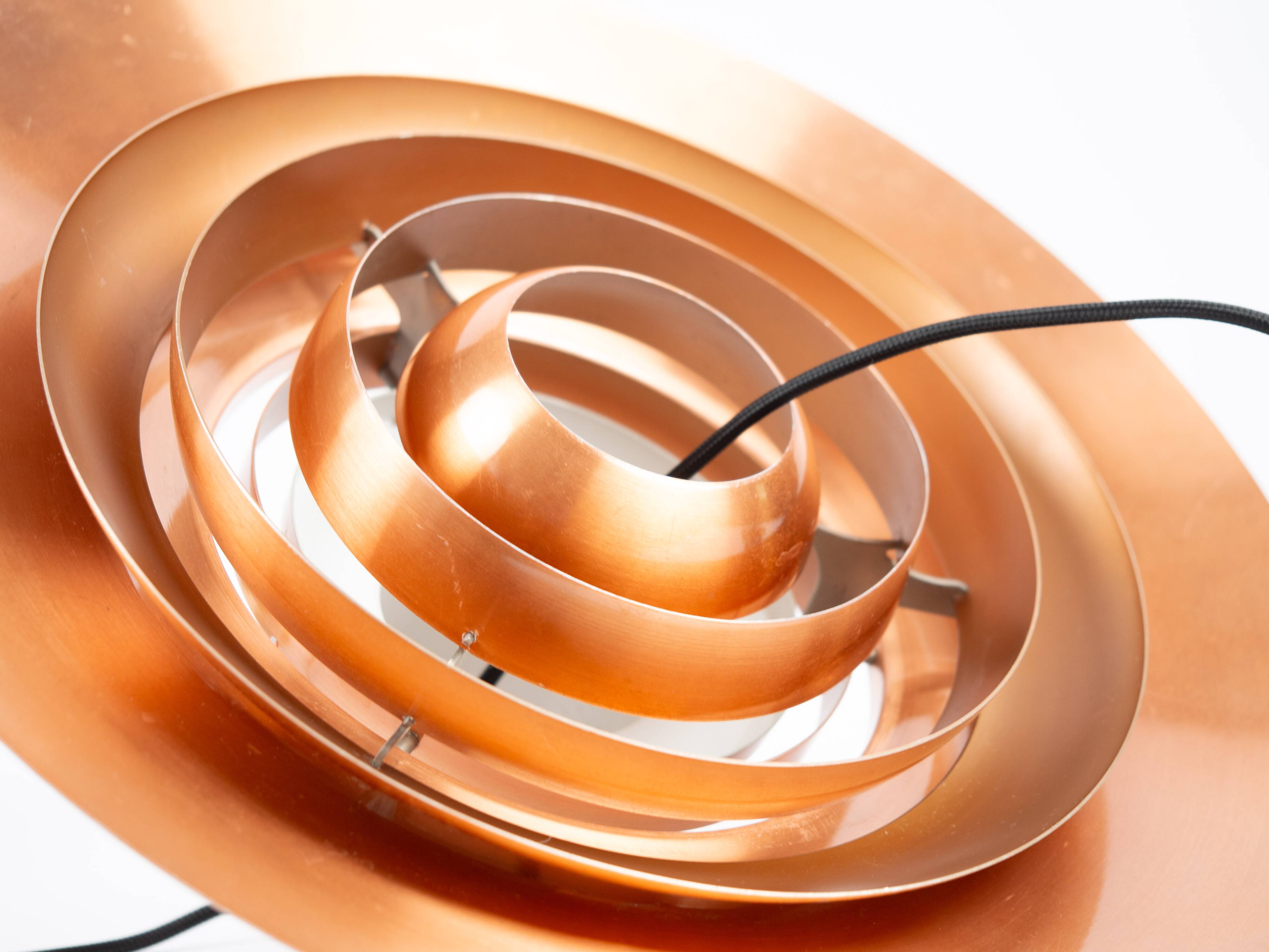 Danish vintage P376 pendant lamp by Fabricius and Kastholm. Nordisk Solar,