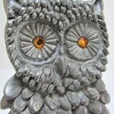 Sculptural paper press nice cast aluminum design 70s