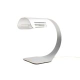Colomba brushed aluminium table lamp by Walter & Moretti, 1970s