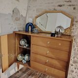70's asymmetrical chest of drawers