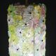 Amazing Vintage Multicolor Murano Glass Flower Chandelier by Seguso