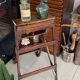 Escabeau bois vintage