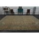 1970s Vintage Persian Handknotted Wool Orange Oversize Area Rug❤ 282x380