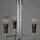 Chrome pendant light, Italian design, 1960s