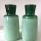 Pair of glass vases Early XXth