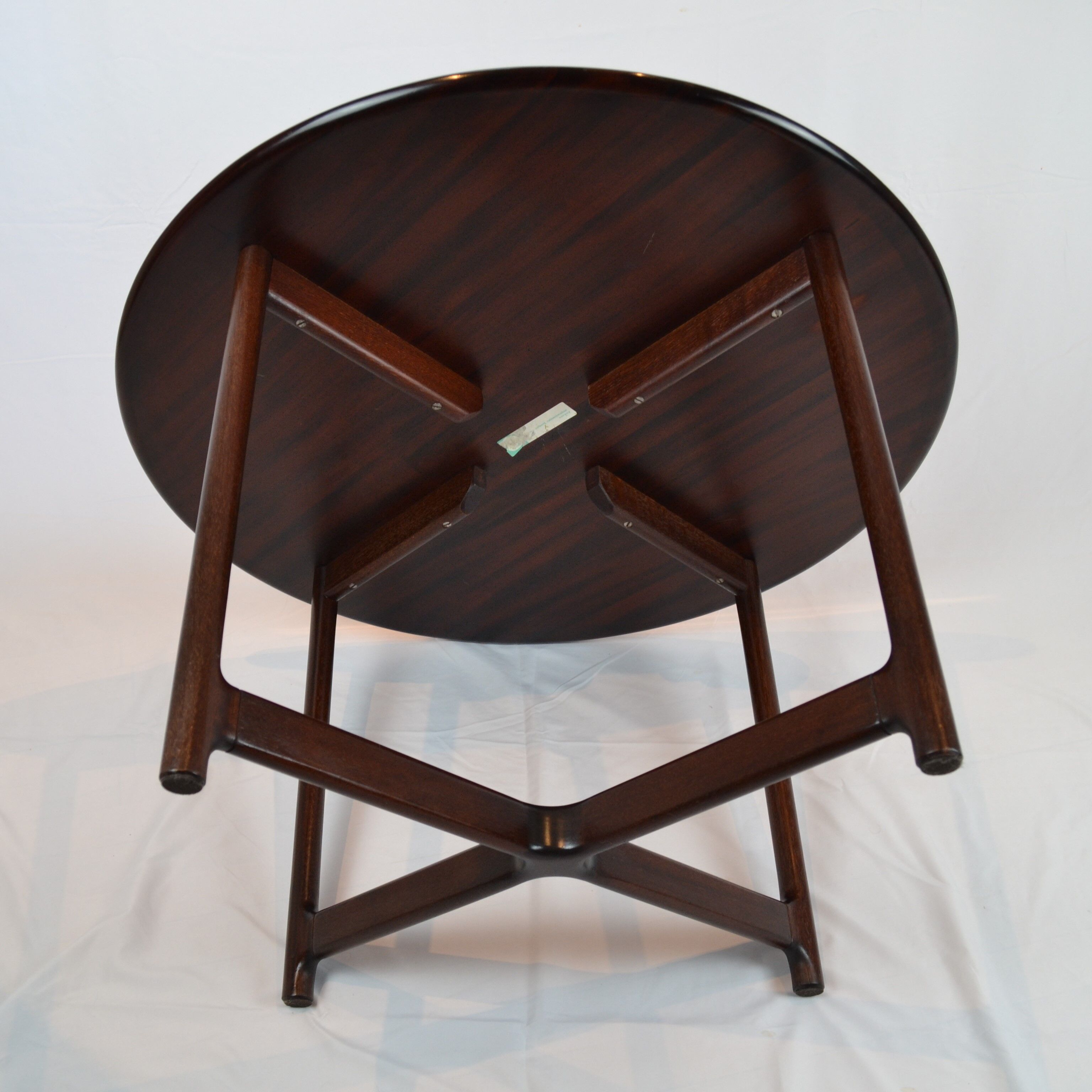 Arne Harvolsen mahogany coffee table for Rasmus Solberg