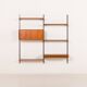 Kai Kristiansen teak wall unit with a desk, FM Mobler 1960s