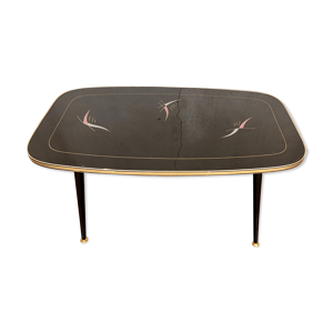 Table basse forme libre - pieds compas