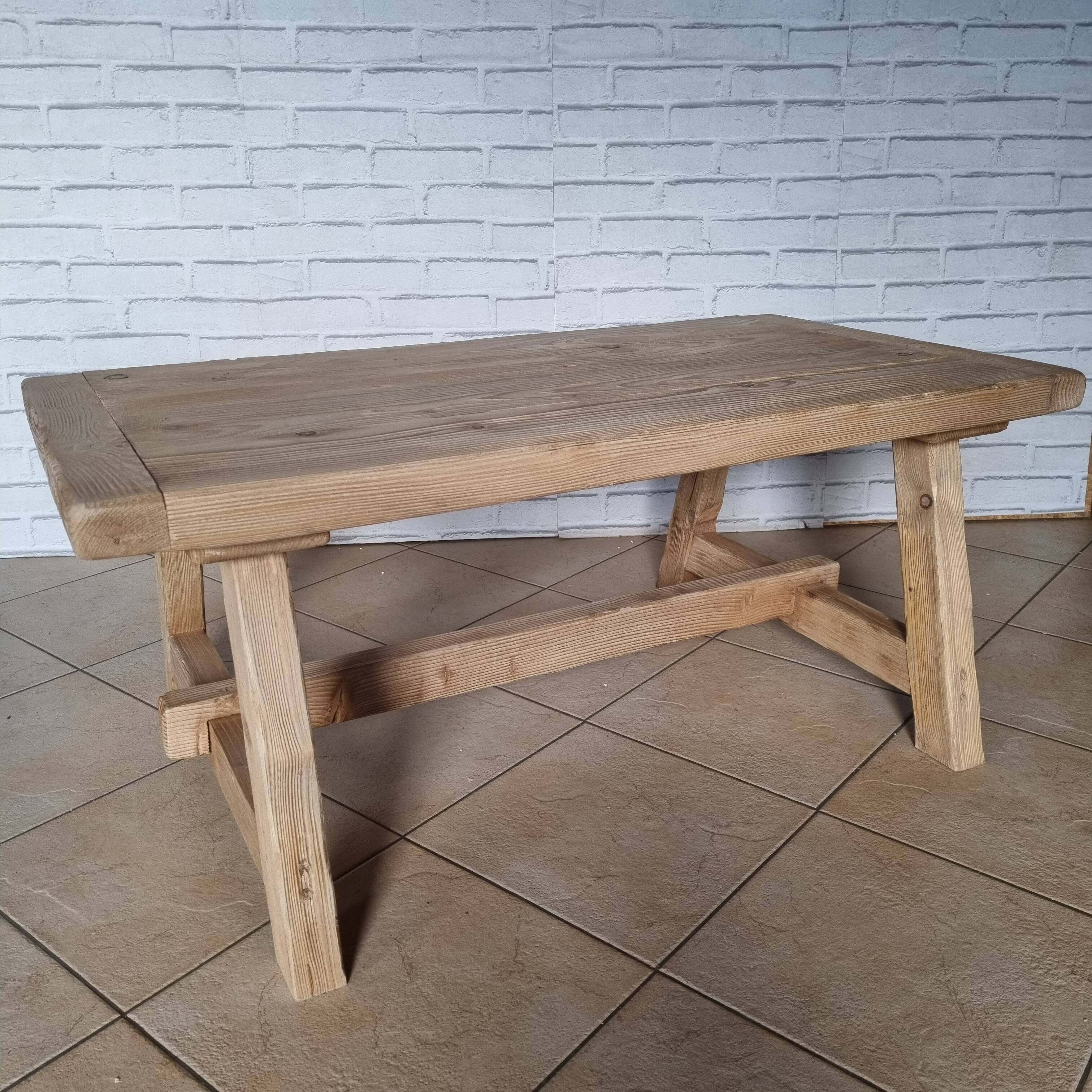 20th Century Pine Side Coffee Table