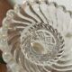 Glass candlestick