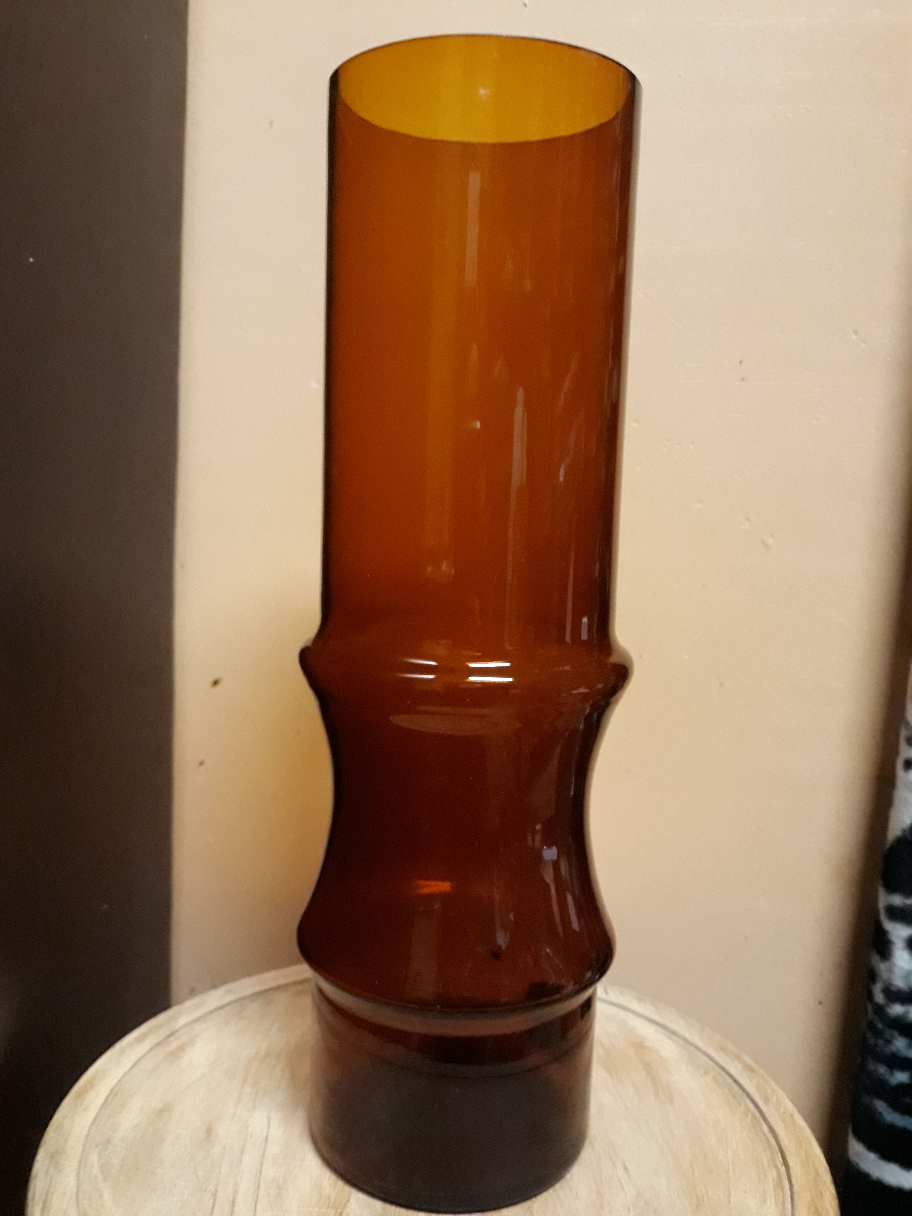 Polish design glass vase