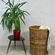 Extra Large Vintage Rattan Basket – Retro Decoration