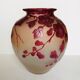 Vase boule en verre multicouches Legras