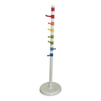 Portemanteau sur pied vintage design de Krokig Memphis