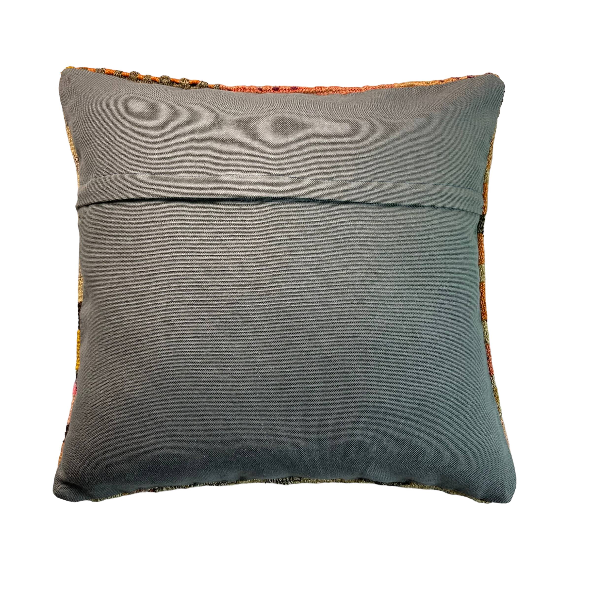 Housse de coussin Kilim turc vintage, 45 x 45 cm