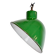 Industrial British Green Enamel Factory Pendant Lamp, 1960s