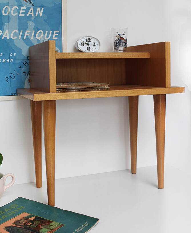 Vintage bedside table