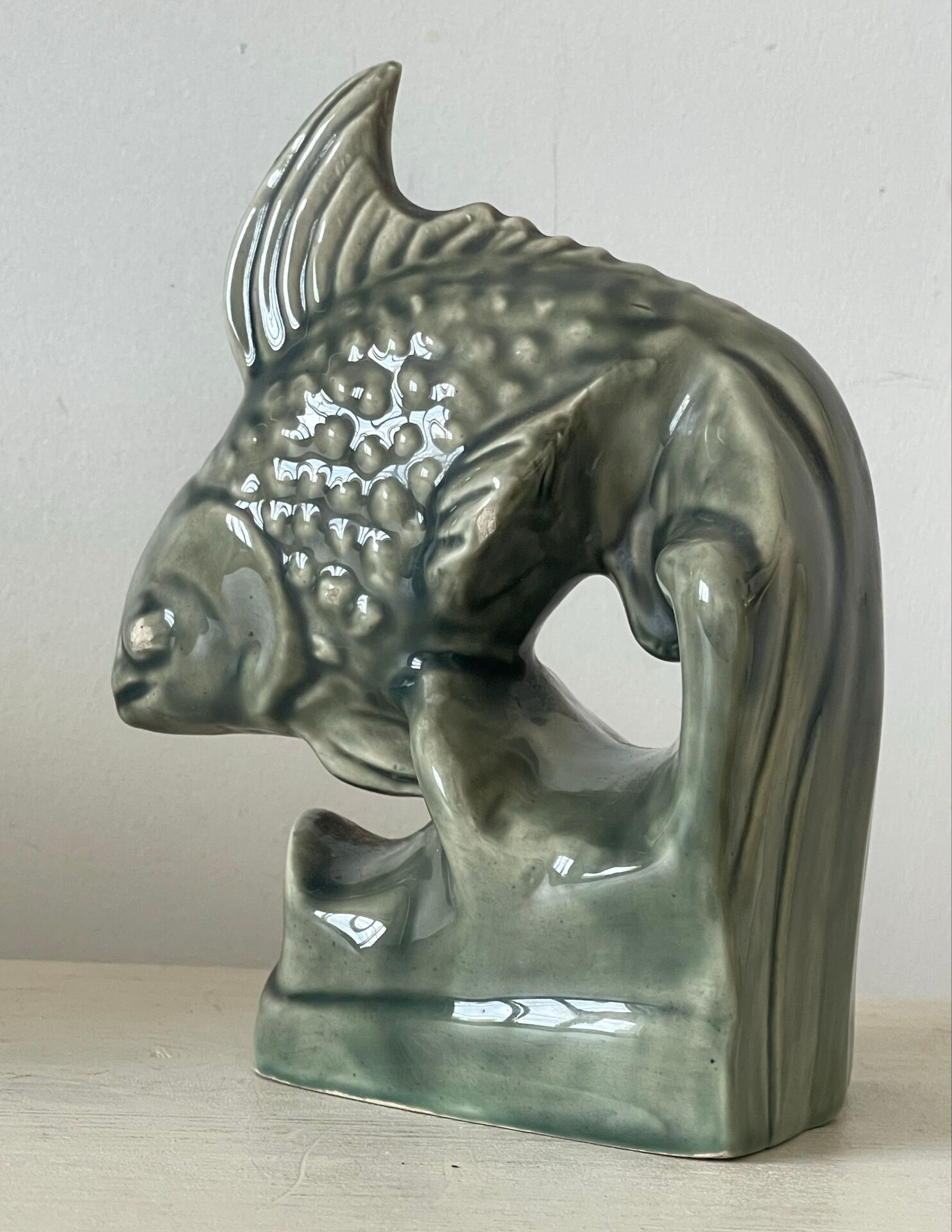 Sculpture en céramique émaillée 1970