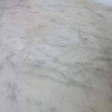 Marble and brass coffee table