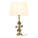 Elegant Floral Table Lamp Brass Art Nouveau Style 43cm