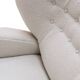 Late 20th Century White Wool and Solid Wood Pair of Armchairs, Norway