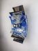 Murano Mazzega blue & clear glass wall sconce, Italy, 1970s