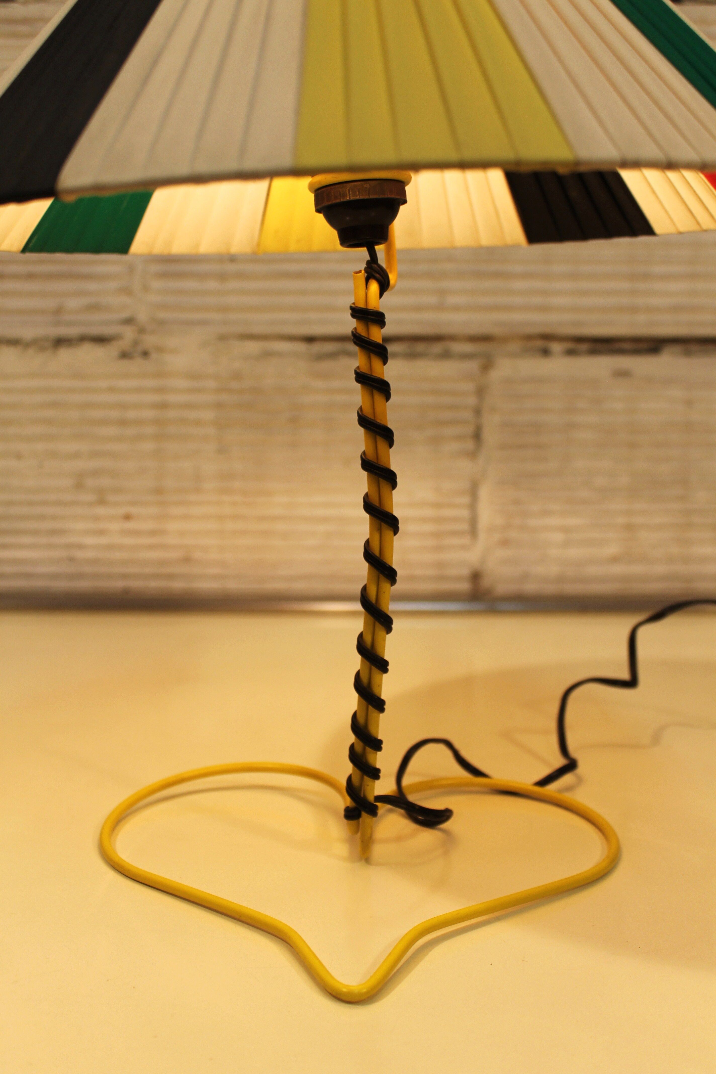 Lampe rubans des années 50