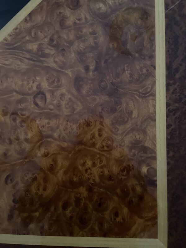 Table basse loupe d’orme