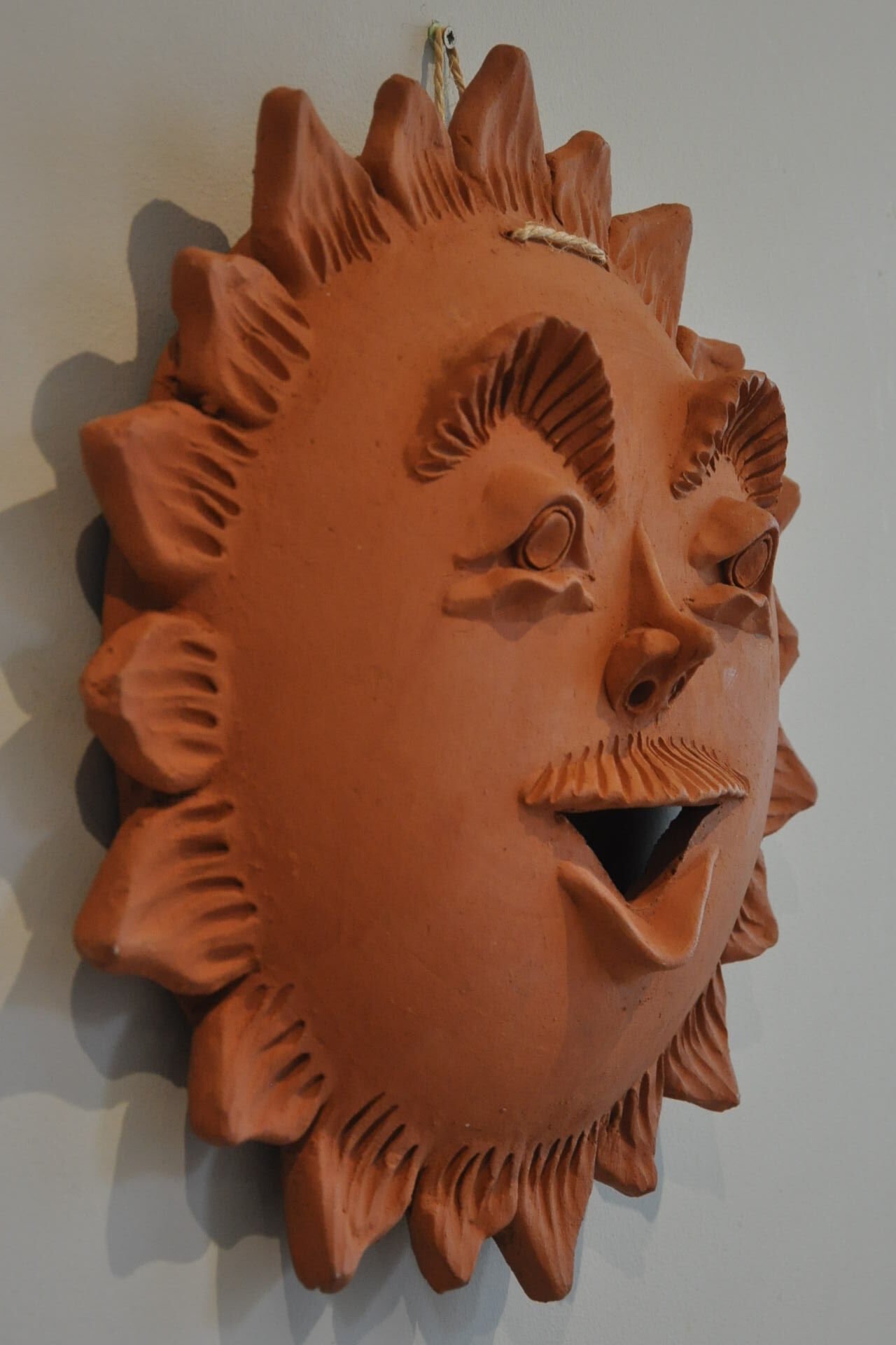 Ceramic hanging sun