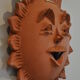 Ceramic hanging sun