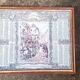 Wooden photo frame with gold edging 27cm x 22cm