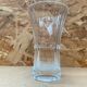 Antique Crystal D'Arques Vase With Diamond Made In France Vintage