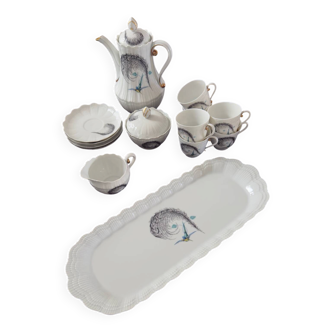 Service à café Limoges vintage – A. Giraud & Brousseau