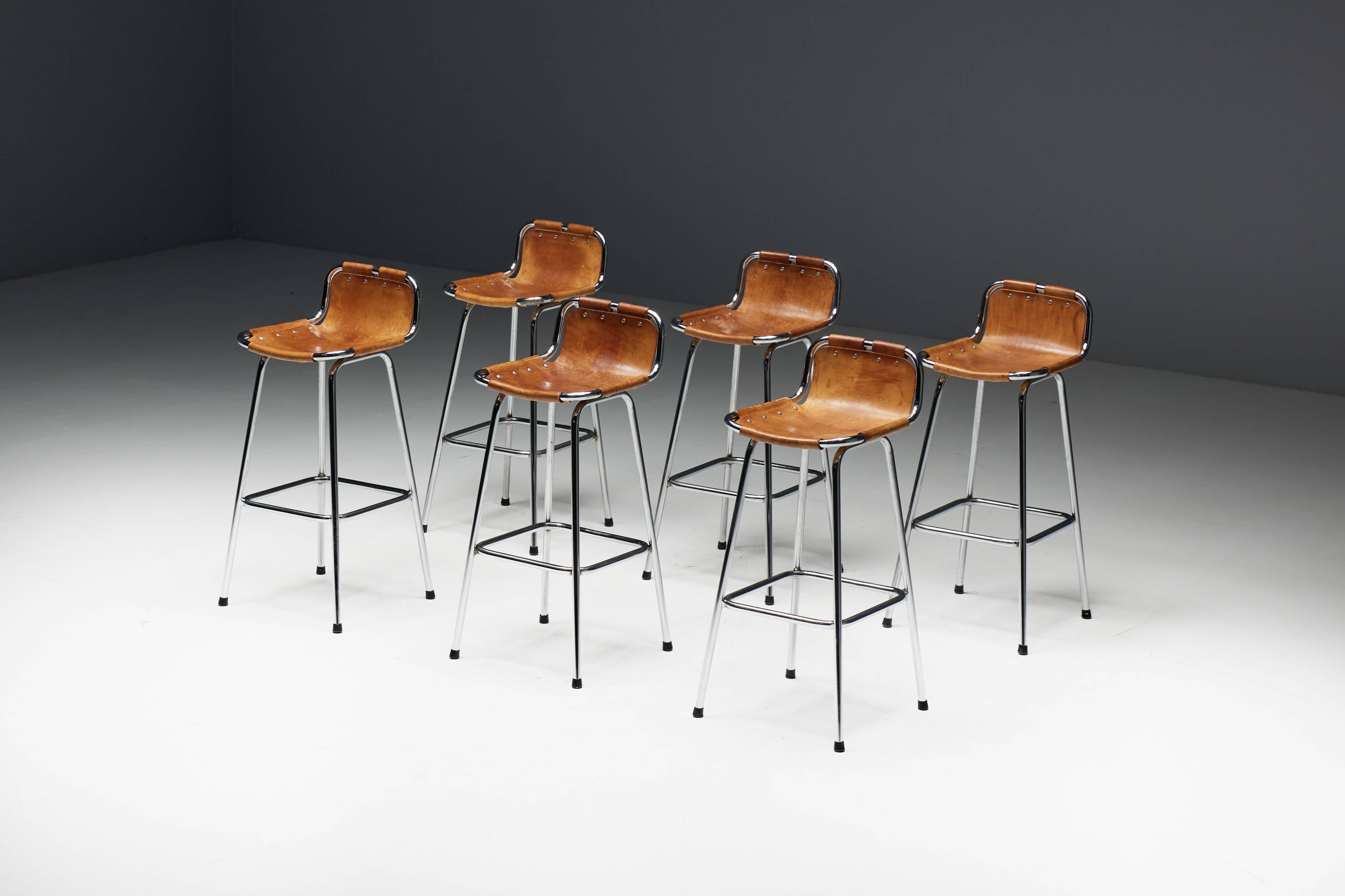 Bar Stools by Dalvera, Les Arcs, France, 1960s