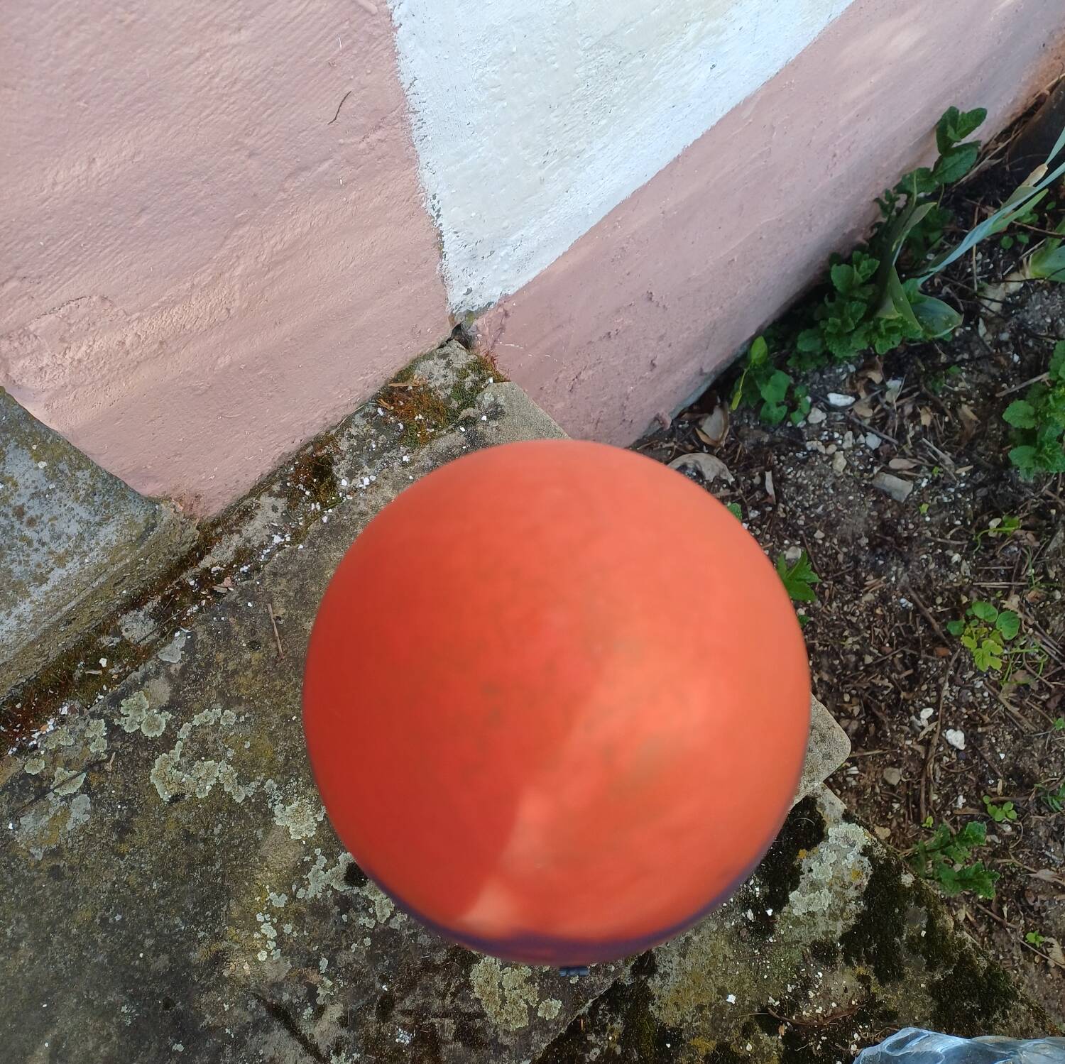 Art Deco Mushroom Lamp Obus glass paste Muller, wrought iron