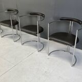 Post Modern dining chairs, set of 4 - 1980s